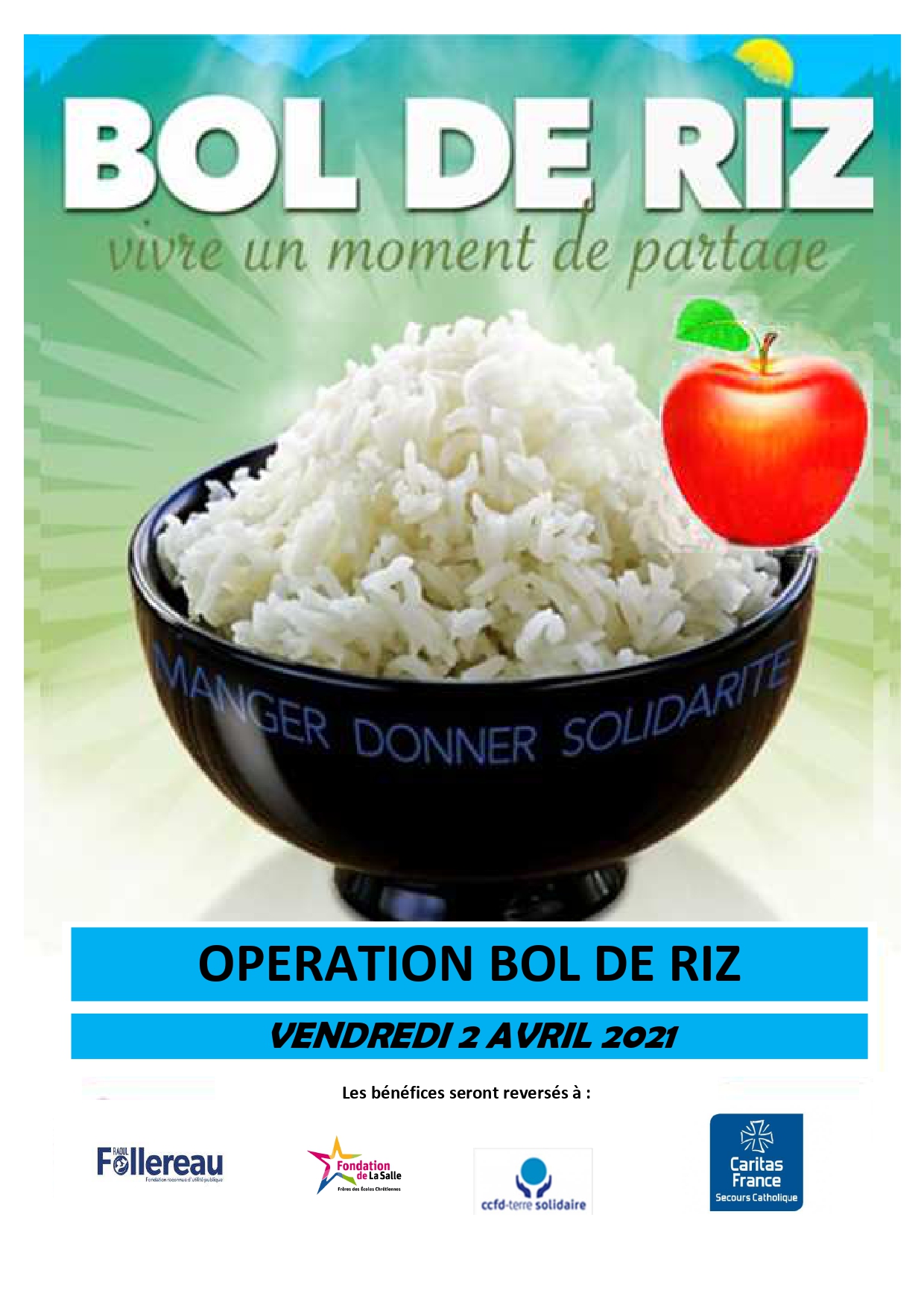 You are currently viewing Résultats de l’opération bol de riz