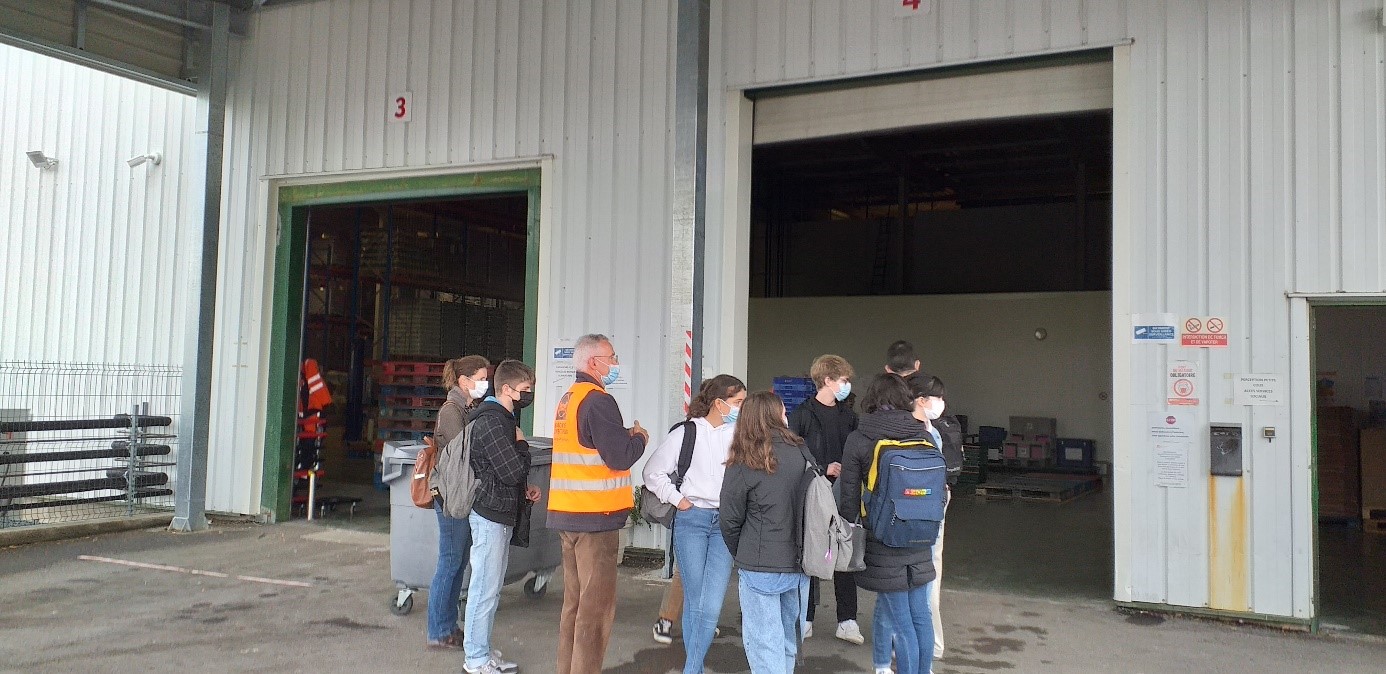 You are currently viewing Les 3e solidaires visitent la Banque alimentaire