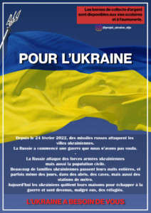Lire la suite à propos de l’article Le groupe Saint Joseph La Salle se mobilise pour soutenir l’Ukraine.