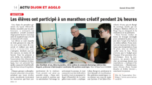 Lire la suite à propos de l’article Marathon créatif en SN