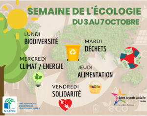 Lire la suite à propos de l’article Semaine de l’écologie