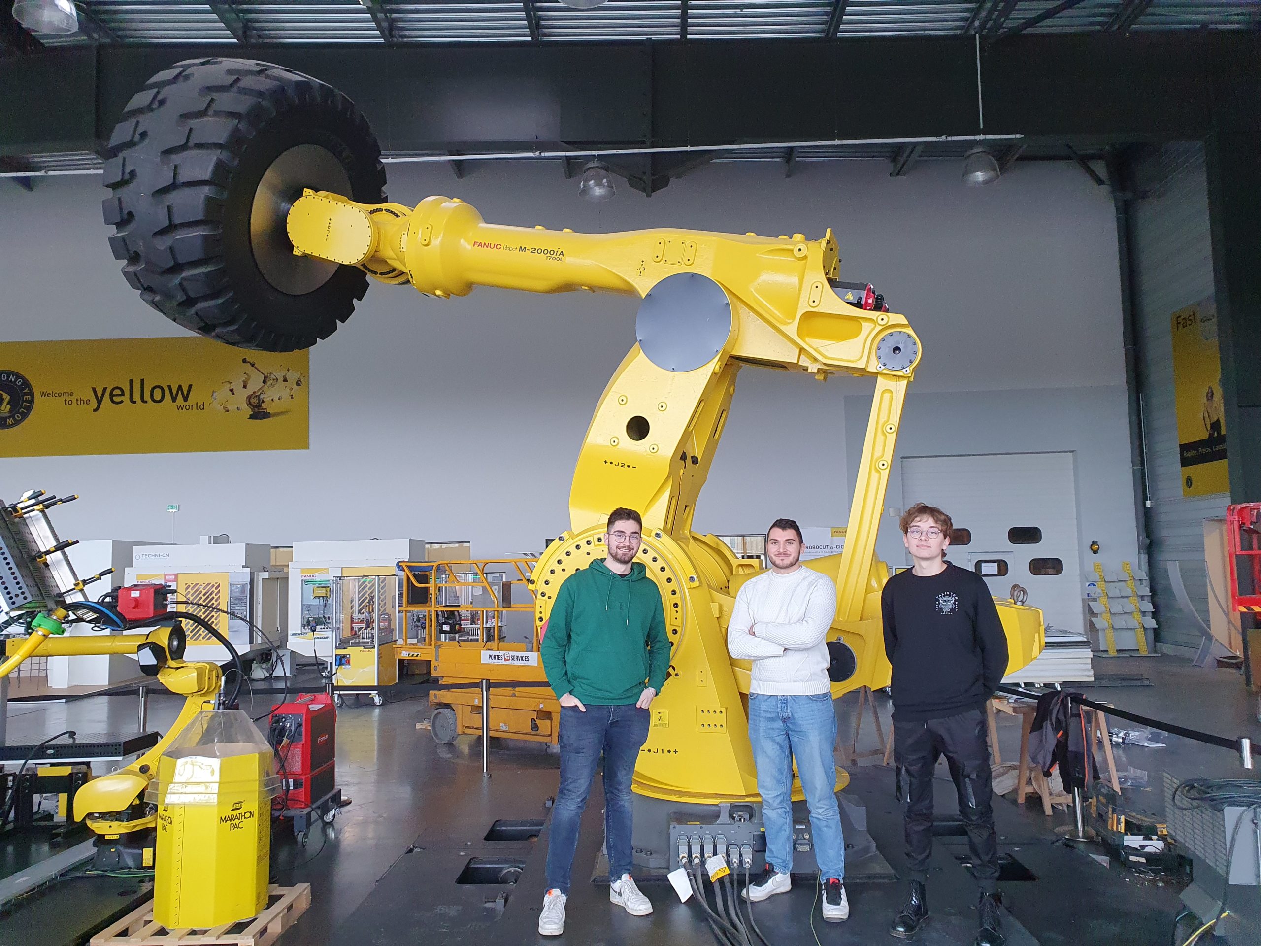 You are currently viewing Les étudiants de BTS CRSA aux olympiades de la robotique.