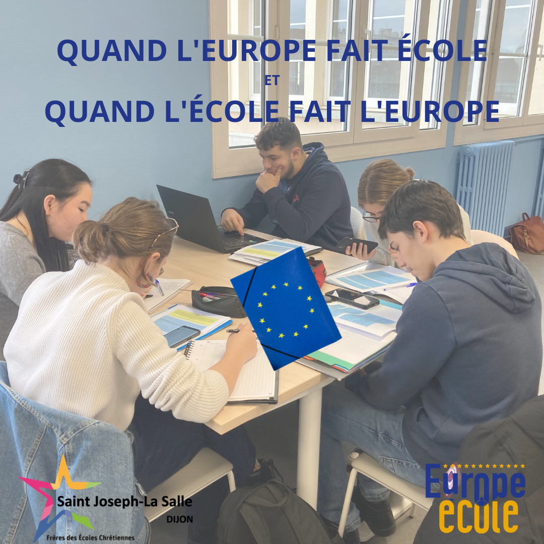 You are currently viewing PARCOURS EUROPE : Quand l’Europe fait école et quand l’école fait l’Europe