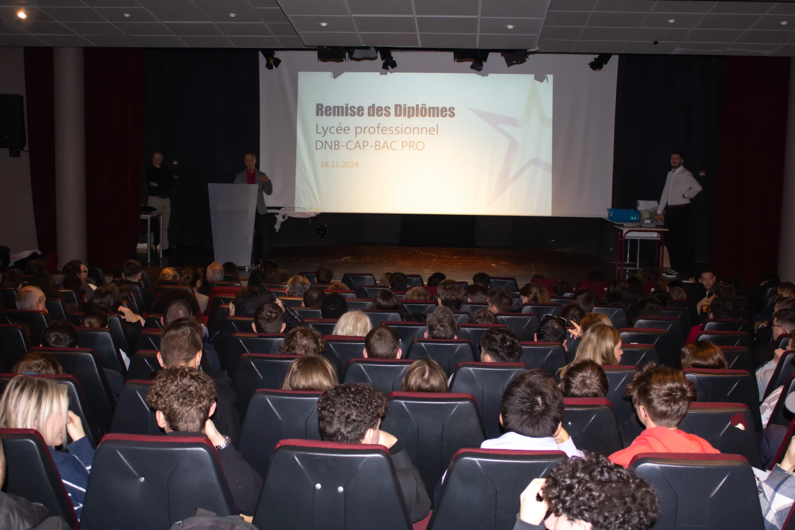 You are currently viewing Remise des diplômes DNB, CAP et BAC PRO