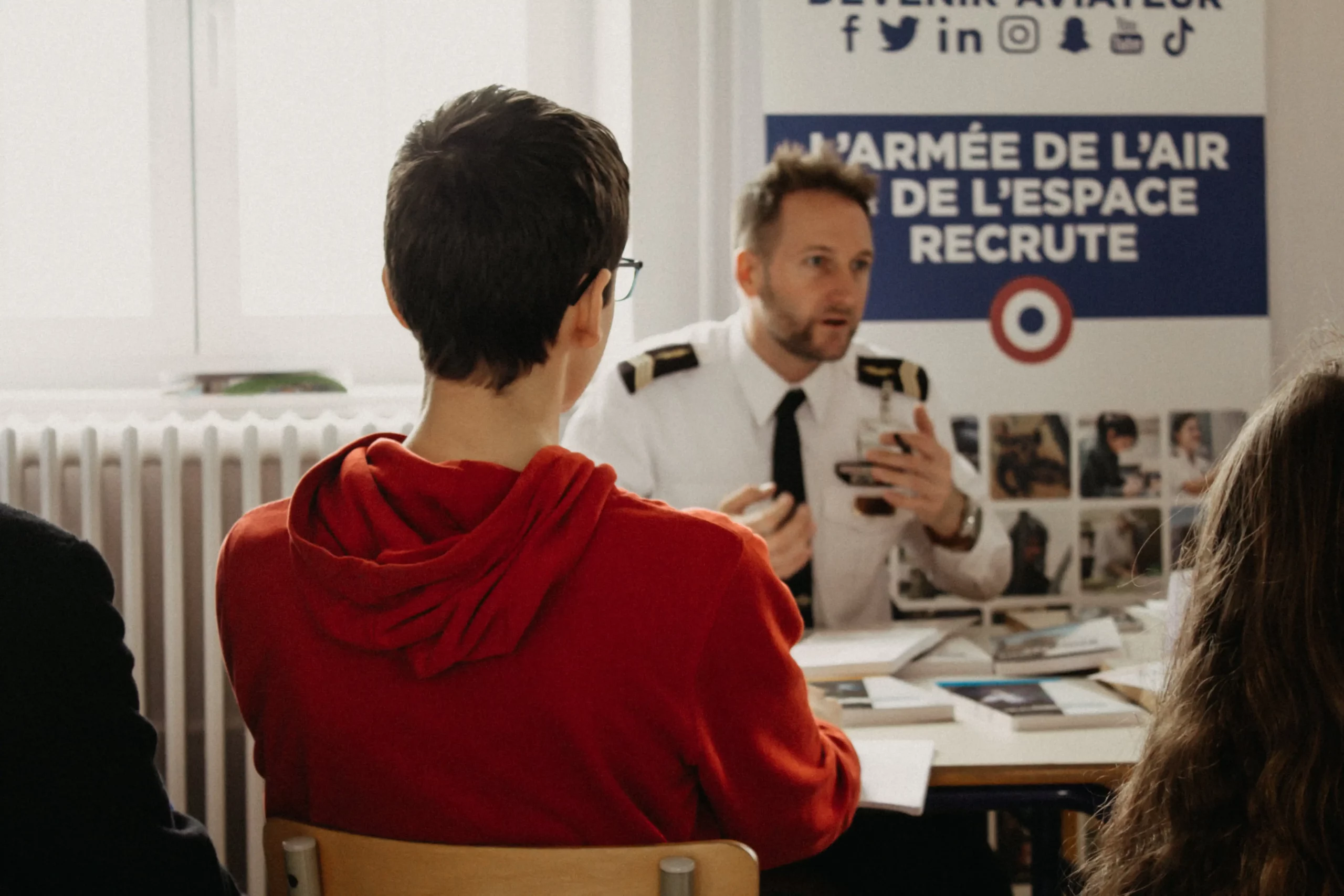 You are currently viewing Un forum des métiers pour nos élèves au sein de notre établissement