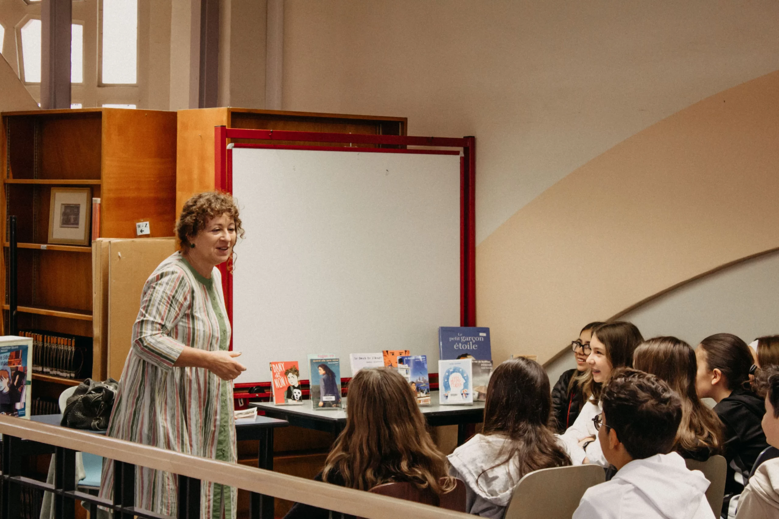 You are currently viewing L’auteure Rachel Hausfater à la rencontre de nos collégiens