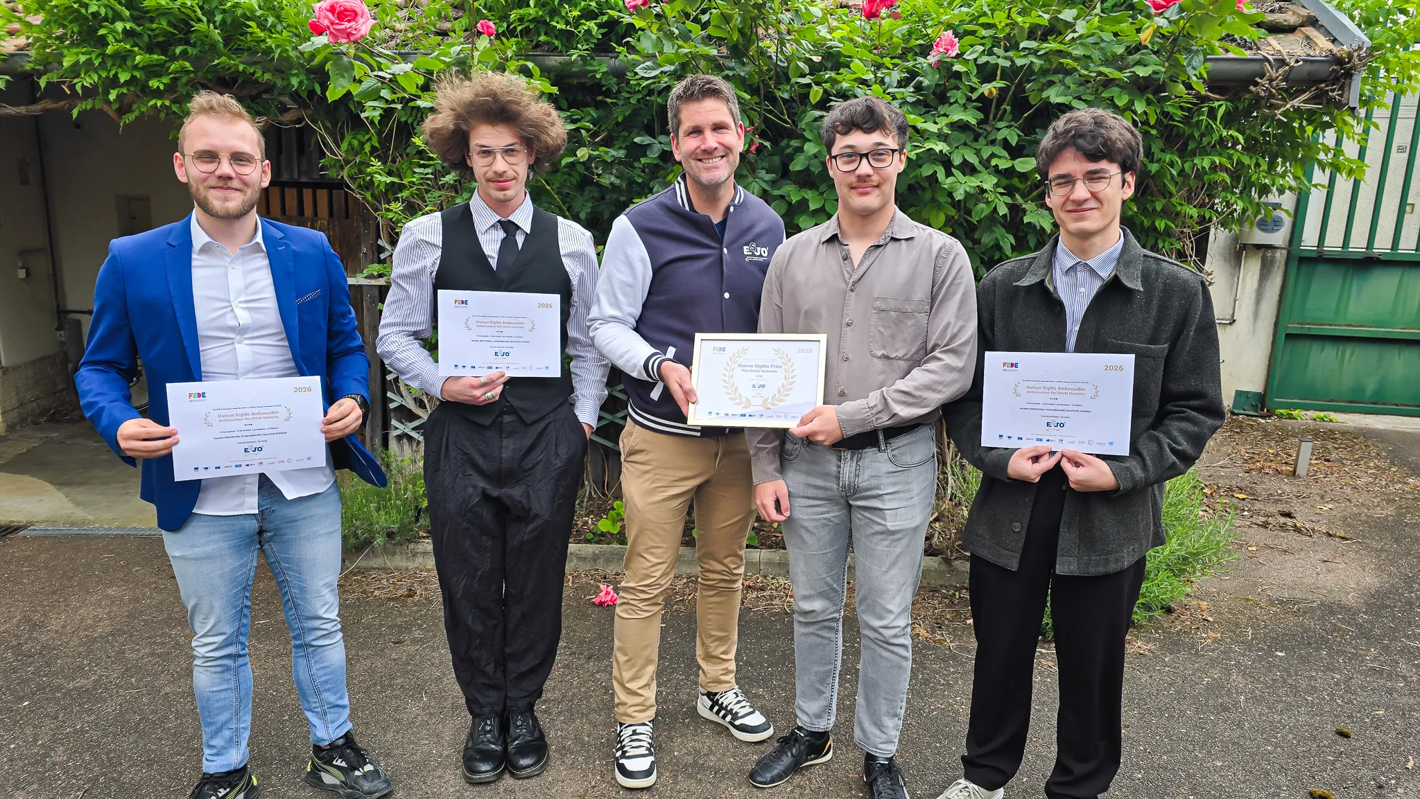 You are currently viewing Nos étudiants remportent le 1er prix d’excellence des droits humains